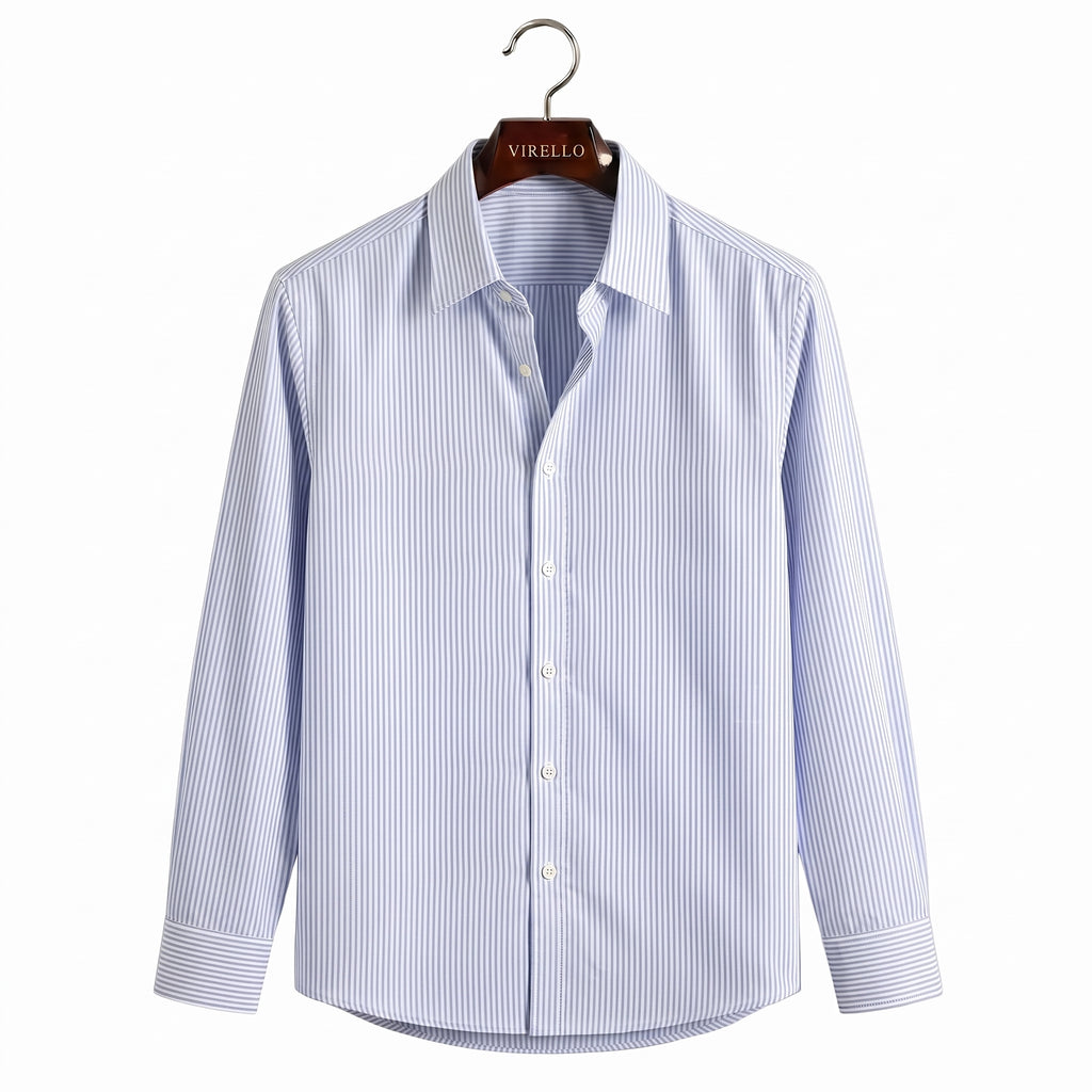 Virello Leinenhemd Blau